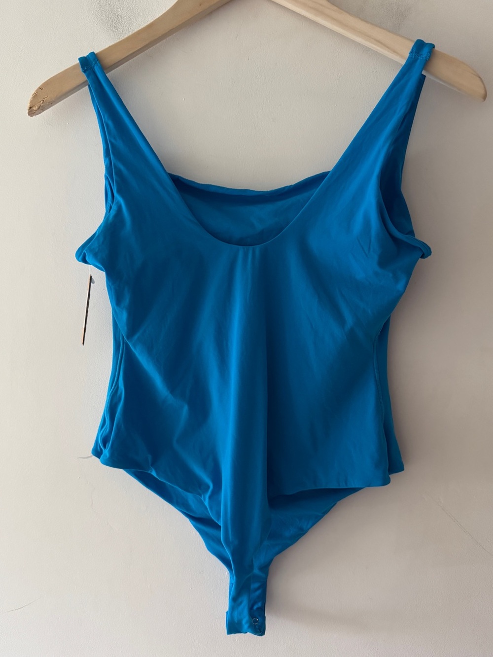 Skims NEW! Essential Scoop Neck Bodysuit Mykonos Blue XL - Picture 6 of 6